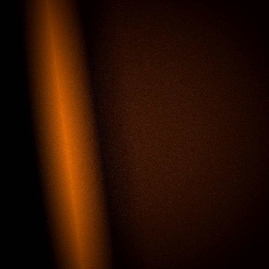 Abstract orange light study