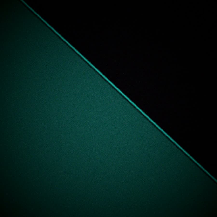 Abstract teal light study